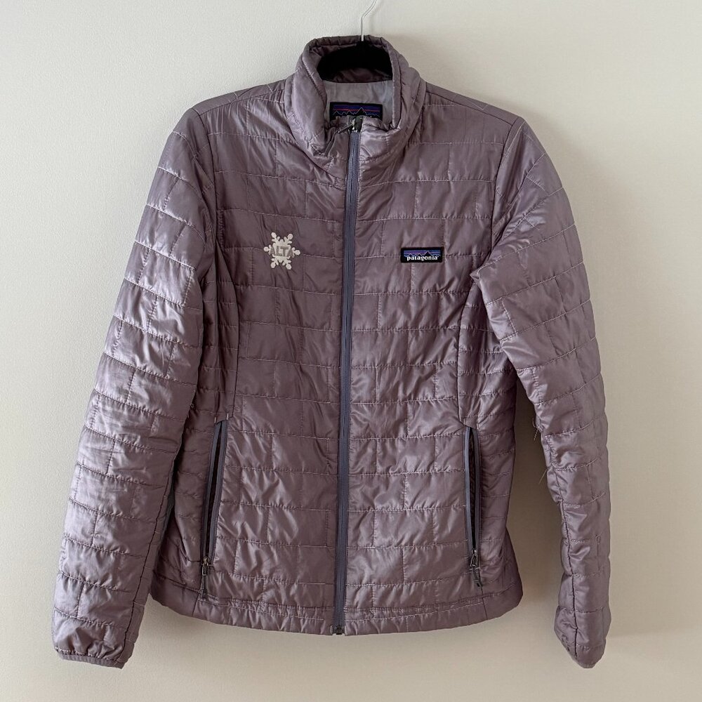 Patagonia zip up jacket with Alta logo!
